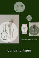 哥伦布银质蛋糕叉 哥本哈根勺子工厂