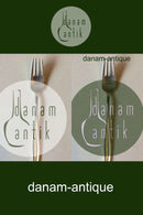 Columbine sølvplet Spisegaffel Københavns Ske-Fabrik