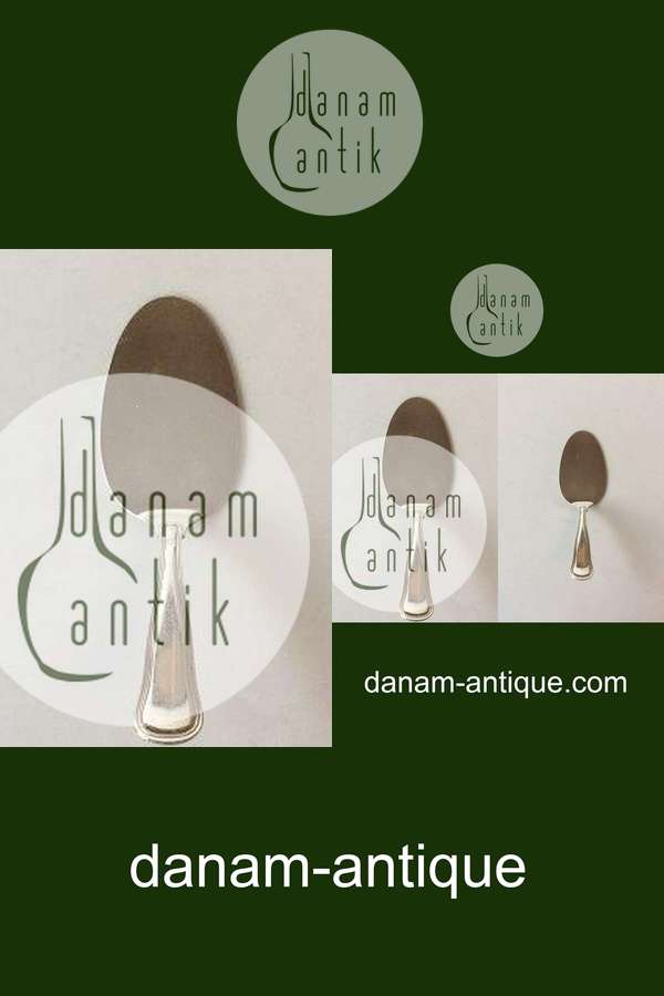 Dobbeltriflet Cohr sølvplet Lagkagespade