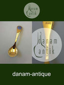 ジョージ ジェンセン イヤー スプーン 1980年製 ゴールドプレート スターリングシルバー