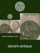 Antiker Königlicher Kopenhagener Teller mit Blumendekor 1790-1810