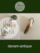 Royal Copenhagen Antik Prop i Bisque med motiv af Græsk/Romersk hoved fra 1820-1850