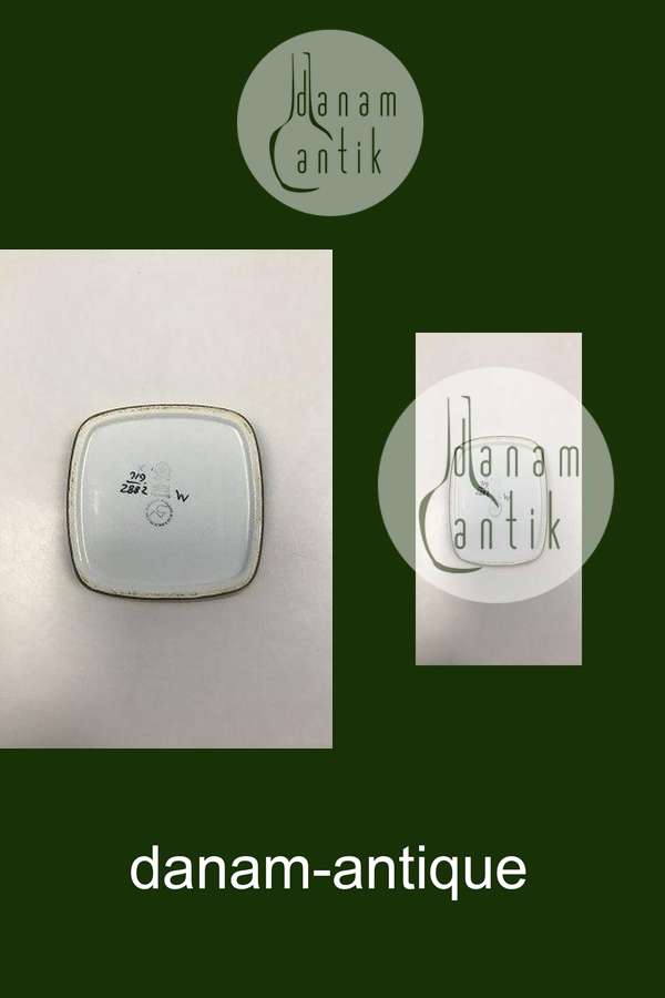 Royal Copenhagen Baca Fajance Lille firkantet fad/skål No 719/2882