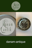 Royal Copenhagen Opus Scholasticum Plate with decoration of Dragon in Brown colors No 869