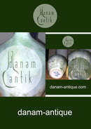 Royal Copenhagen Art Nouveau Krystal Glasur Vase af Valdemar Engelhardt No 682