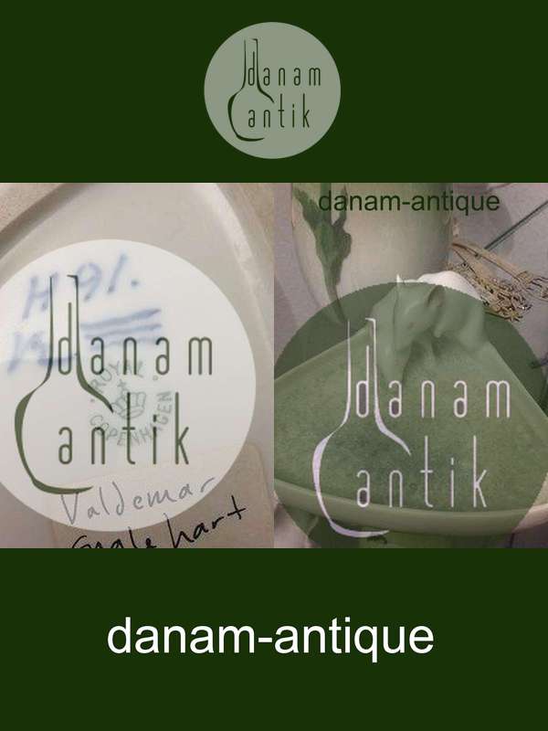 Royal Copenhagen Art Nouveau Skål med Mus og hvid krystal glasur af Valdemar Engelhart