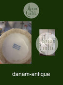 皇家哥本哈根一对新艺术主义花瓶水晶釉，由克莱门斯设计