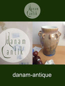 巨大的皇家哥本哈根水晶釉花瓶, 由Valdemar Engelhardt设计, 编号621, 来自1892年