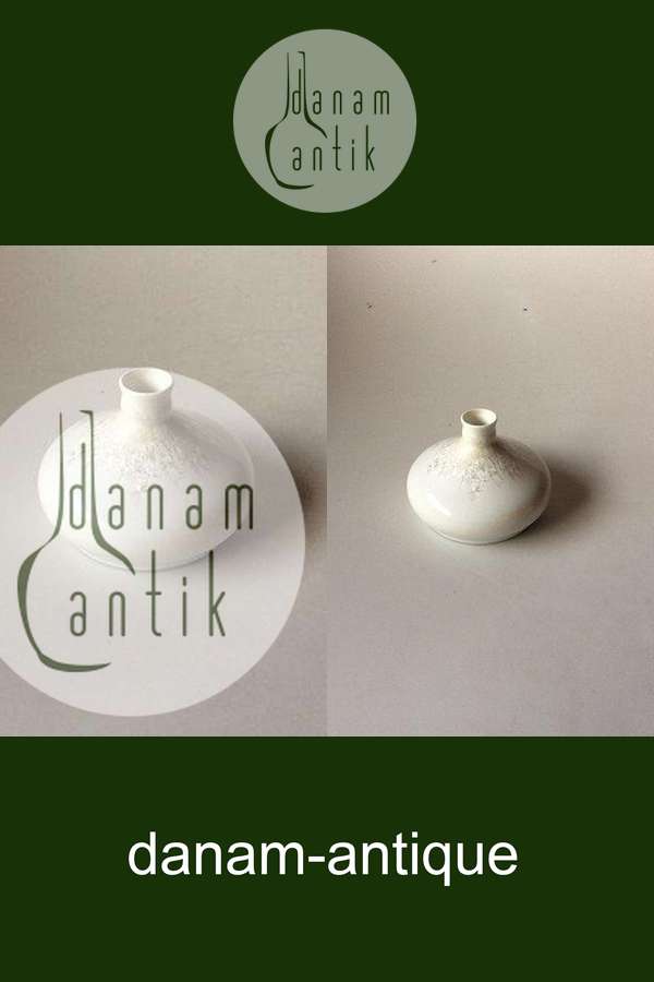 Royal Copenhagen Krystal Glasur Vase af Valdemar Engelhardt F641