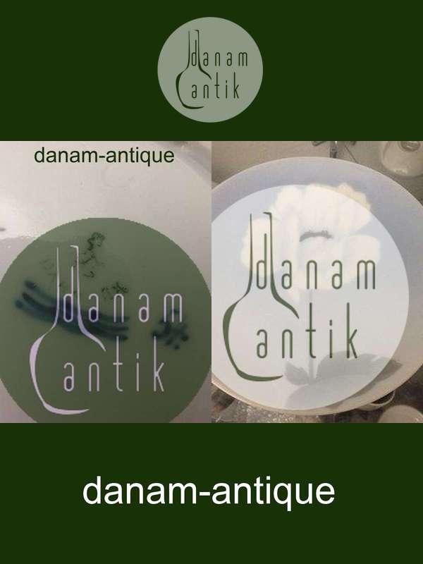 Royal Copenhagen Art Nouveau Vægtallerken med valmue No 6