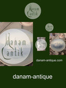 Royal Copenhagen Jugendstil Hantelscheibe mit Schiff Nr. 2711/1125