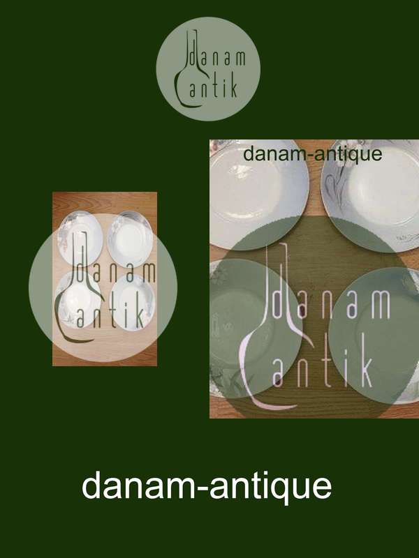 Royal Copenhagen Art Nouveau Tallerkener No 10520