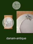 Royal Copenhagen Jugendstil Gewicht Teller mit Nachtmotiv Nr. 1373/1122