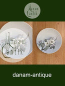 Royal Copenhagen Art Nouveau Vægtallerken med blomster No 82/1117