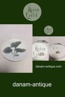 Royal Copenhagen Jugendstil-Motivteller mit Grashüpfer Nr. 58/8