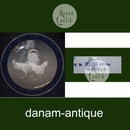 Royal Copenhagen Einzigartiger Gewichtsteller von Godfred Rode Nr. 8500 vom Februar 1903