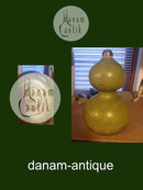 Royal Copenhagen Axel Salto Stentøjs Vase/lampe i Solfatara Glasur