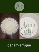 Royal Copenhagen Jugendstil-Teller aus dem Fledermaus-Set, entworfen von Arnold Krog Nr. 22/4504