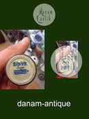 Royal Copenhagen Miniatur-Steinzeug-Vase von Nils Thorsson mit Hasenfell-Glasur Nr. 21393