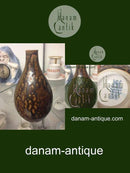 Royal Copenhagen Unika Stentøjsvase af Carl Hallier No 318