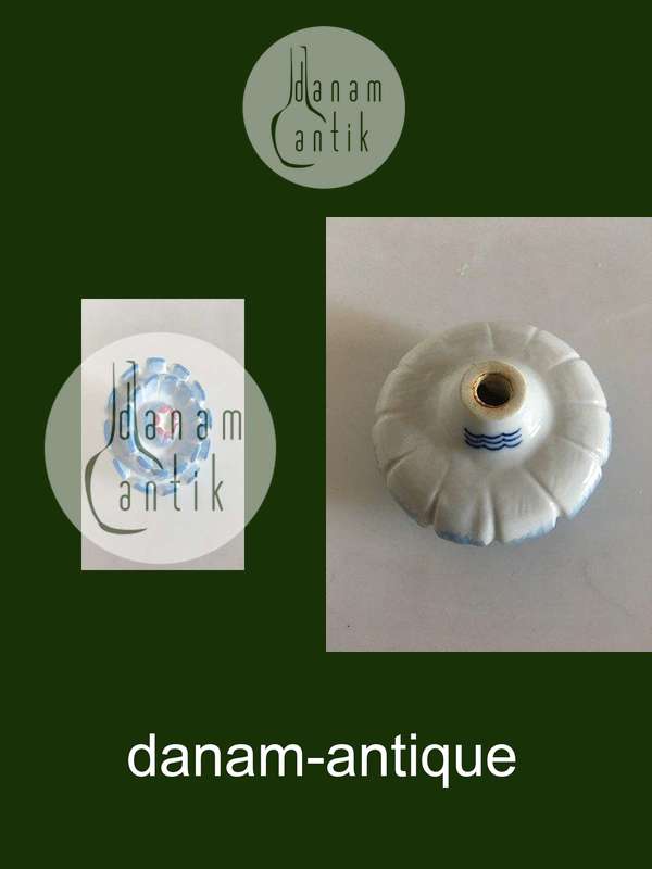 Royal Copenhagen Blå / Rosa Porcelæns Blomst