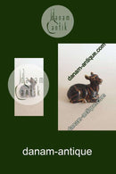 Royal Copenhagen Stentøjsfigur af et dådyr No 20183