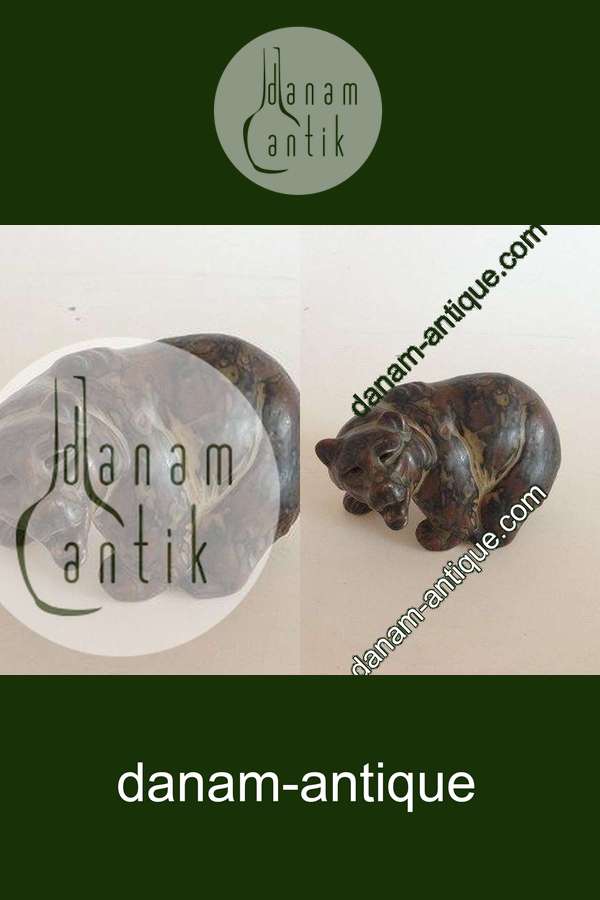 Royal Copenhagen Stentøjsfigur af Bjørn No 20179