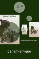 Royal Copenhagen Stentøjsfigur af Hund No 20129