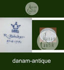 Royal Copenhagen Unika Skål af Richard Bøcher fra 29-6-1951