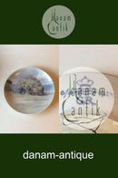 ロイヤルコペンハーゲン アールヌーヴォー ユニークウェイトプレート ゴットフッド・ロード作 1923年製 牛付き