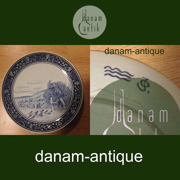 Royal Copenhagen Bonnesens Stel Unika Vægtallerken/fad af Oluf Jensen