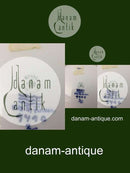 Royal Copenhagen Art Nouveau Unika Tallerkener af Wilhelm Fischer No 9490 fra Februar 1906