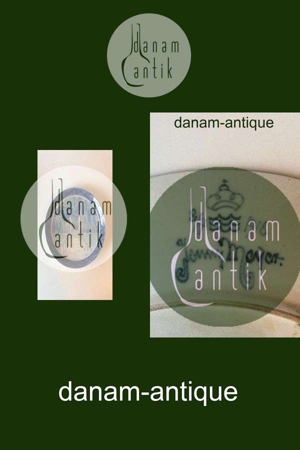 Royal Copenhagen Unika Vægtallerken af Jenny Meyer fra 8. April 1918