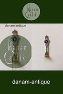 Anton Michelsen Mindegaffel i forgyldt Sterlingsølv, Islands falk, 1907