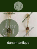 安东-米歇尔森纯银镀金纪念叉，1903年出品