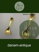 Georg Jensen Årsske 1995 i forgyldt Sterling Sølv med emalje