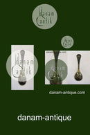 Georg Jensen Årsske 1993 i forgyldt Sterling Sølv med emalje