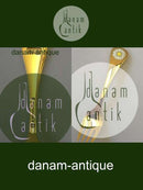 Georg Jensen Annual Fork 1987 in gilded Sterling Silver with enamel