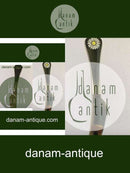 Georg Jensen Gilded Sterling Silver Annual Knife 1987 with enamel