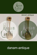 Georg Jensen Årsske i forgyldt Sterling Sølv 1984