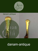 Georg Jensen Årskniv 1980 i Forgyldt Sterling Sølv med emalje.