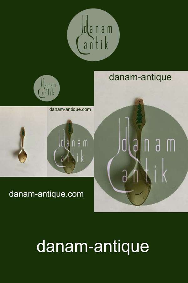 Meka Juletheske i forgyldt sterling Sølv