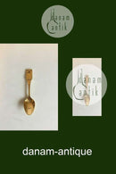 Meka Juletheske fra 1977 i forgyldt af Falle Ledall