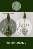 Meka Sterling Sølv  forgyldt Juletheske 1976.