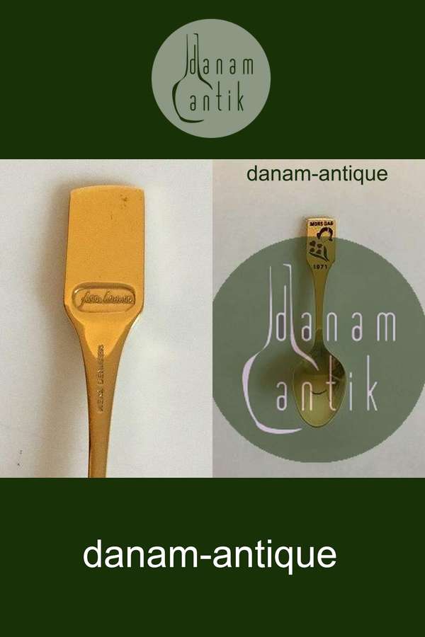 Meka Juletheske fra 1971 i forgyldt af Falle Ledall