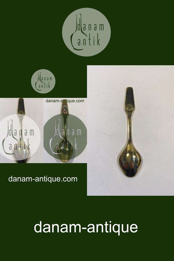 Meka Sterling Sølv forgyldt Juletheske 1971