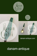 Sorenco Christmas Spoon 1966 made of gilded sterling silver with enamel. Measures 16,5 cm (6 ½")