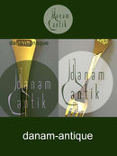 Georg Jensen Årsgaffel 1985 i forgyldt Sterling Sølv med emalje.