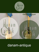 A. Michelsen 1975 Juleske Forgyldt Sterling Sølv med Emalje.