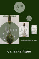 Meka Sterling Sølv forgyldt Juletheske 1973